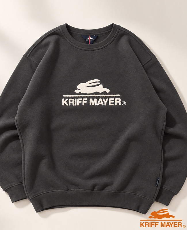 クリフメイヤー[公式] サガラ刺繍裏起毛クルー(ロゴ) MENS 2623104