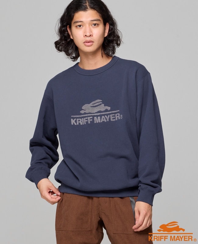 クリフメイヤー[公式] サガラ刺繍裏起毛クルー(ロゴ) MENS 2623104