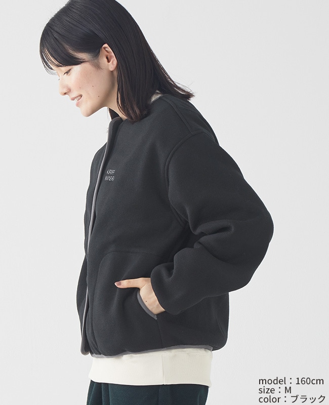 クリフメイヤー[公式] ニットフリースカーデ LADYS 2425110L