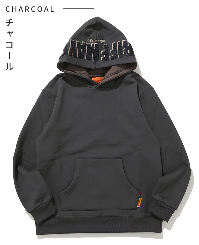 クリフメイヤー[公式] サガラ刺繍裏起毛パーカー(フードロゴ) KIDS J2527831
