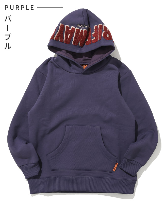 クリフメイヤー[公式] サガラ刺繍裏起毛パーカー(フードロゴ) KIDS J2527831