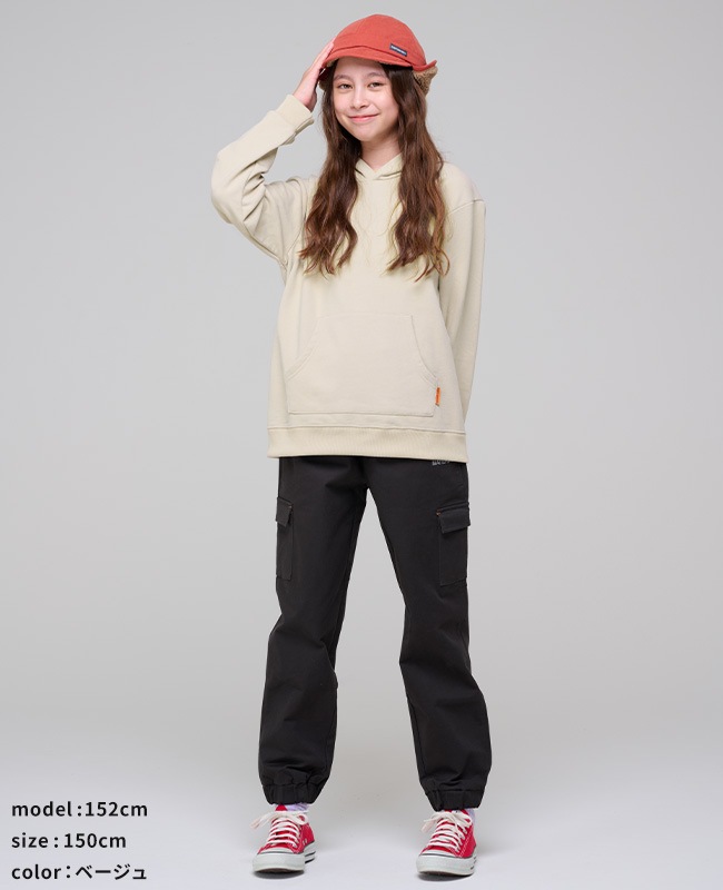 クリフメイヤー[公式] サガラ刺繍裏起毛パーカー(フードロゴ) KIDS J2527831