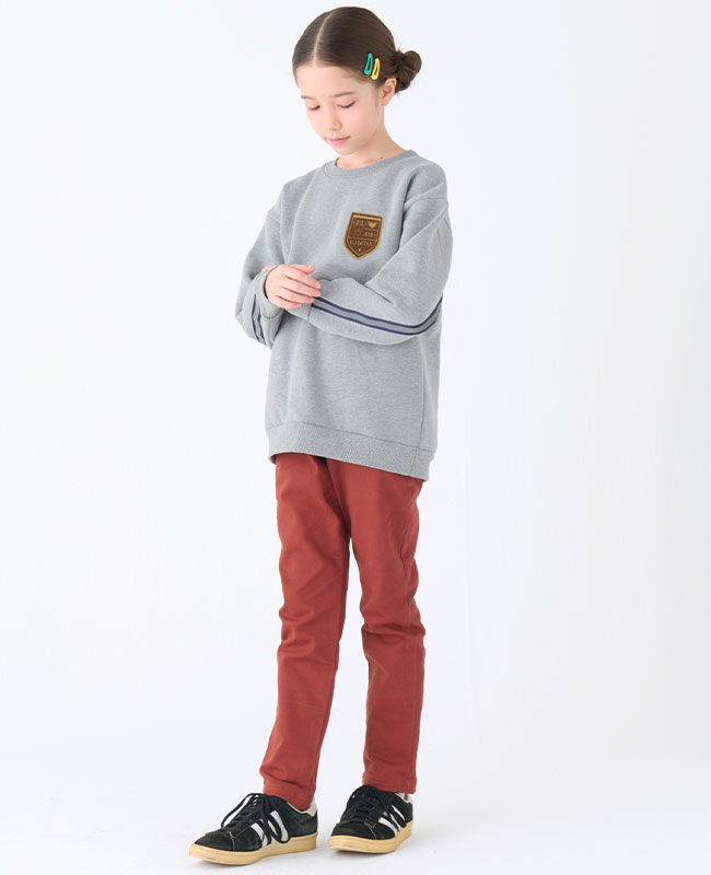 クリフメイヤー[公式] あたたかワッペンクルー KIDS 2427830K