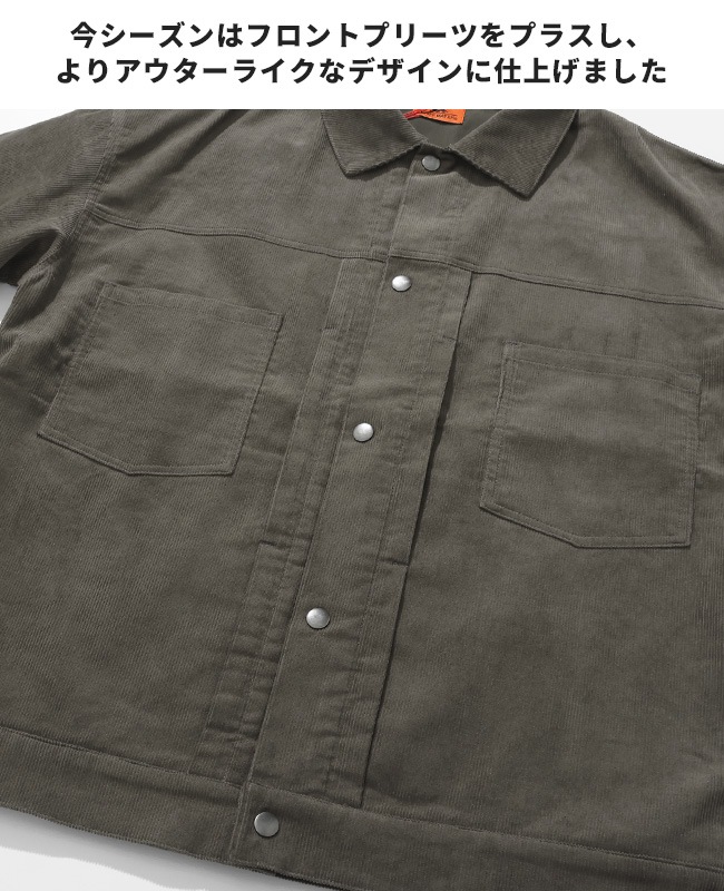 クリフメイヤー[公式] コーデュロイトラッカーCPO JK MENS 2515110