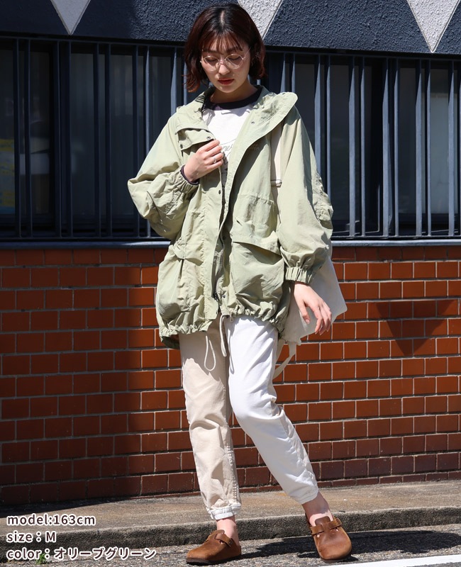 クリフメイヤー[公式] クリーネスゆったりマウンテンパーカー LADYS W2537809