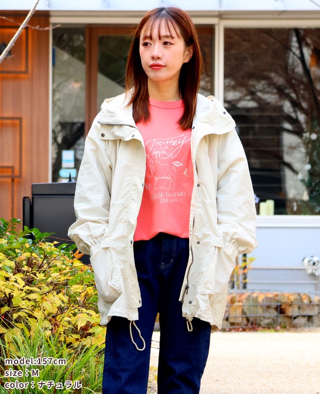 クリフメイヤー[公式] クリーネスゆったりマウンテンパーカー LADYS W2537809