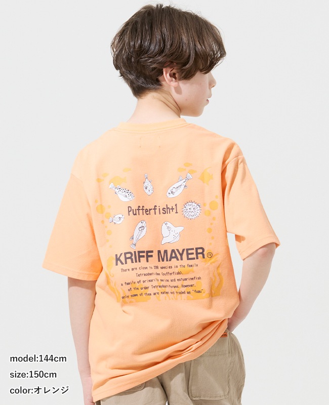 クリフメイヤー[公式] 涼タッチシャリT(ほぼフグ) KIDS J2547834