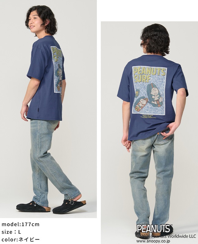 クリフメイヤー[公式] スヌーピープリントT(サーフ) MENS 2557802