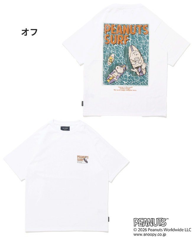 クリフメイヤー[公式] スヌーピープリントT(サーフ) MENS 2557802