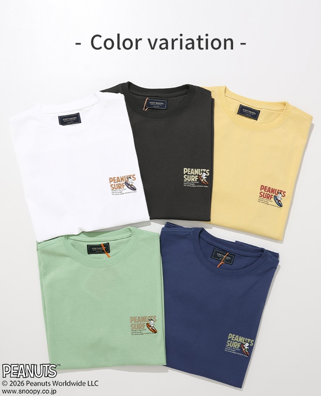 クリフメイヤー[公式] スヌーピープリントT(サーフ) MENS 2557802