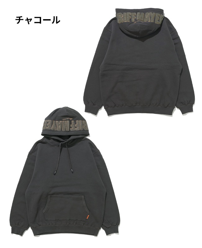 クリフメイヤー[公式] サガラ刺繍裏起毛パーカー(フードロゴ) 2523107