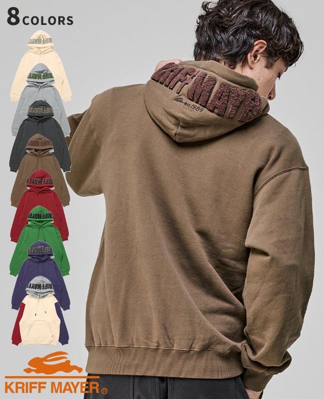 クリフメイヤー[公式] サガラ刺繍裏起毛パーカー(フードロゴ) 2523107