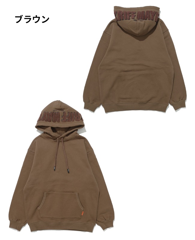 クリフメイヤー[公式] サガラ刺繍裏起毛パーカー(フードロゴ) 2523107