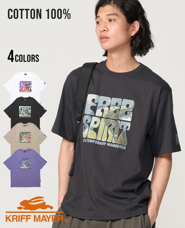 クリフメイヤー[公式] FREE SPIRIT半袖Tシャツ(ロゴ) 2556304