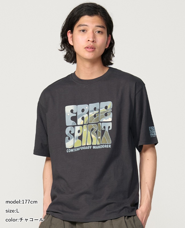 クリフメイヤー[公式] FREE SPIRIT半袖Tシャツ(ロゴ) 2556304