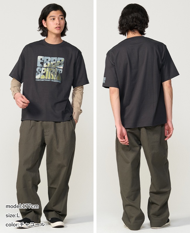 クリフメイヤー[公式] FREE SPIRIT半袖Tシャツ(ロゴ) 2556304