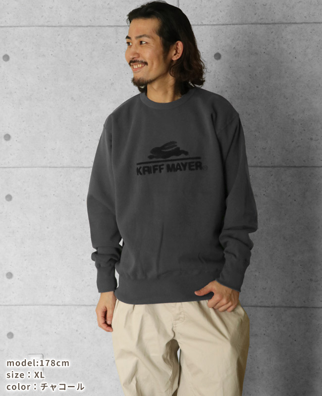 クリフメイヤー[公式] 裏起毛クルー(サガラロゴ) MENS 2423102