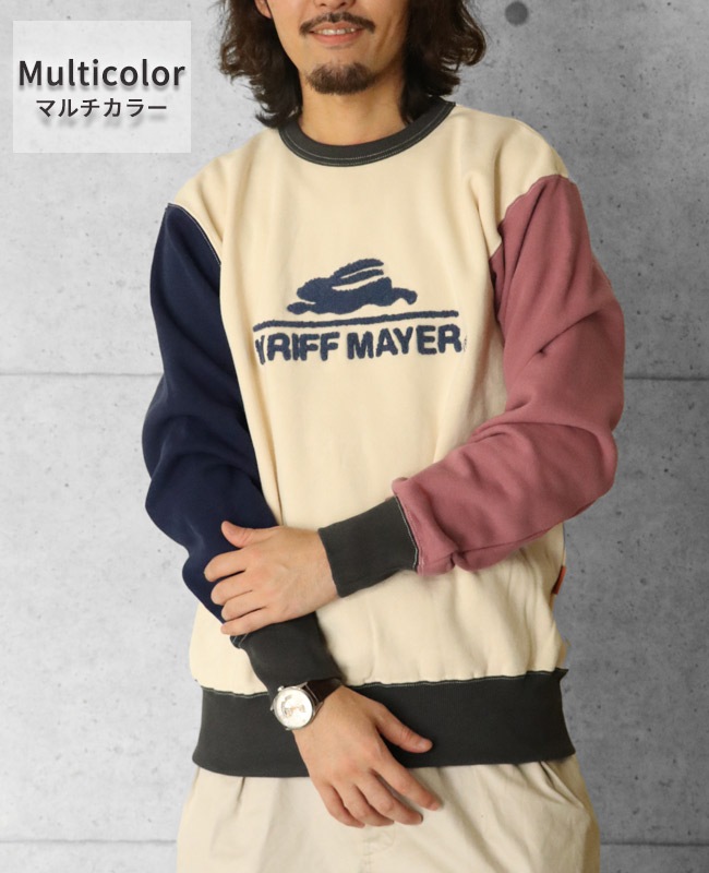 クリフメイヤー[公式] 裏起毛クルー(サガラロゴ) MENS 2423102