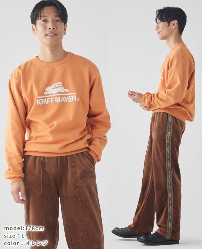 クリフメイヤー[公式] 裏起毛クルー(サガラロゴ) MENS 2423102