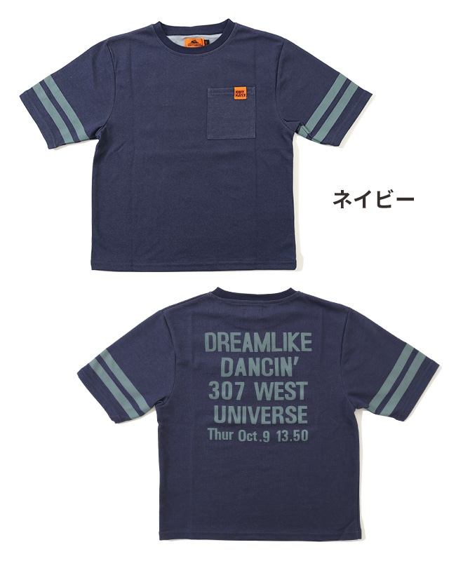 クリフメイヤー[公式] カラッと五分袖T(袖ライン) KIDS J2437835