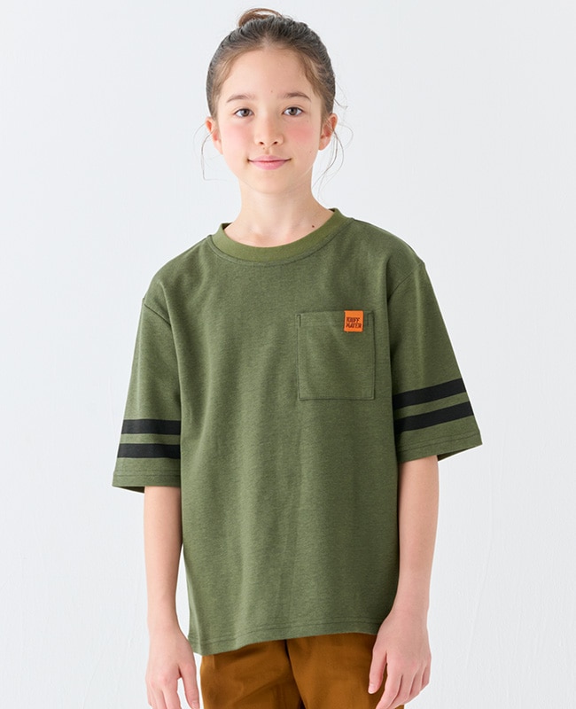 クリフメイヤー[公式] カラッと五分袖T(袖ライン) KIDS J2437835
