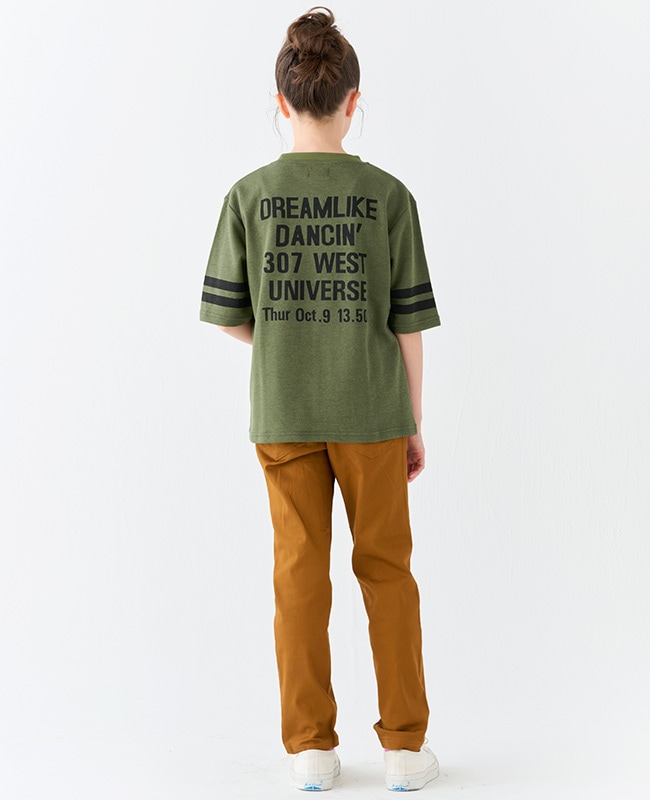 クリフメイヤー[公式] カラッと五分袖T(袖ライン) KIDS J2437835