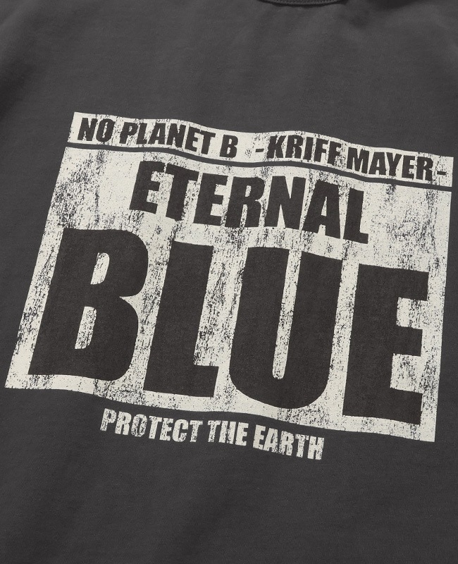 クリフメイヤー[公式] やわらかヘビー天竺T(BLUE) MENS 2545142