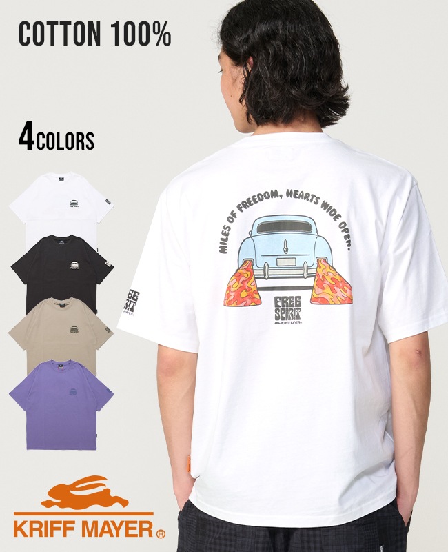 クリフメイヤー[公式] FREE SPIRIT半袖Tシャツ(車) 2556305