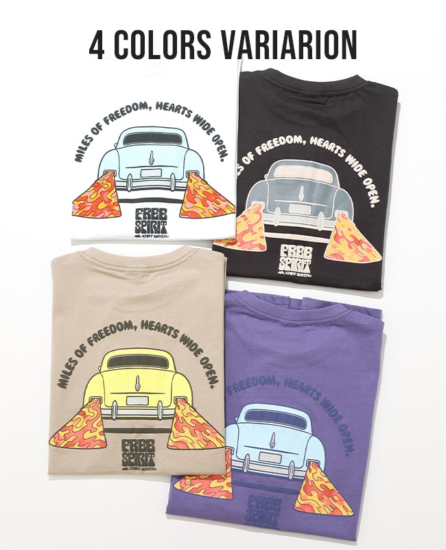 クリフメイヤー[公式] FREE SPIRIT半袖Tシャツ(車) 2556305
