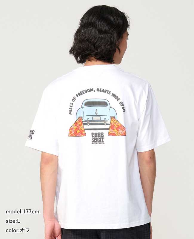 クリフメイヤー[公式] FREE SPIRIT半袖Tシャツ(車) 2556305