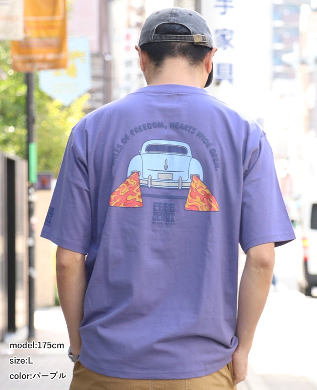 クリフメイヤー[公式] FREE SPIRIT半袖Tシャツ(車) 2556305