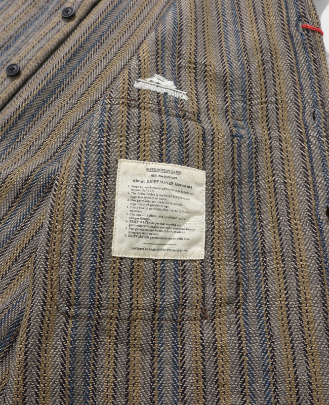 クリフメイヤー[公式] ブランケットCPOネルシャツ MENS 2615104