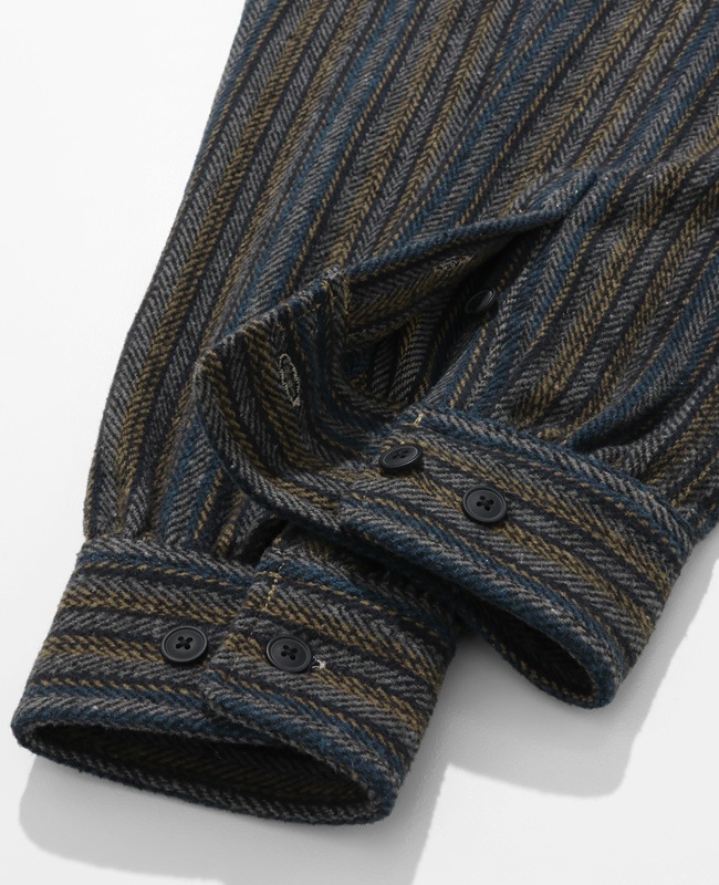 クリフメイヤー[公式] ブランケットCPOネルシャツ MENS 2615104