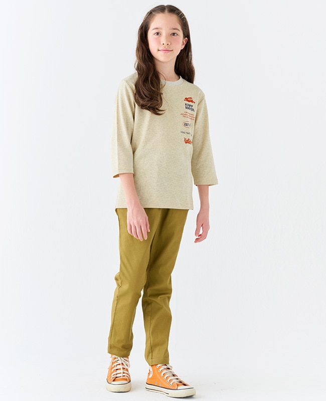 クリフメイヤー[公式] カラッと七分袖T(縦ロゴ) KIDS J2437836