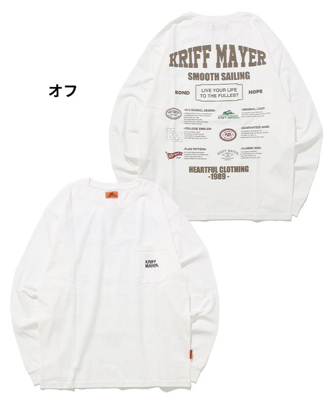 クリフメイヤー[公式] 外遊びイラストロンT(ロゴ) 2517814