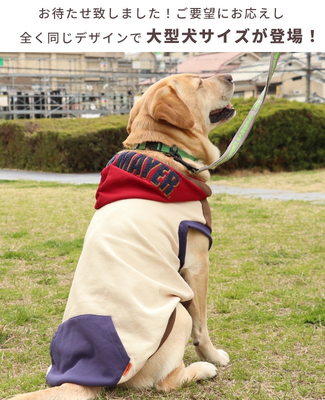 クリフメイヤー[公式] サガラ刺繍パーカー(フードロゴ) DOG D2527809