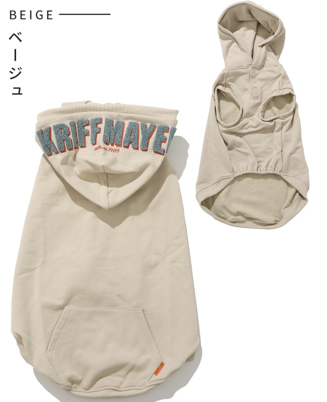クリフメイヤー[公式] サガラ刺繍パーカー(フードロゴ) DOG D2527809