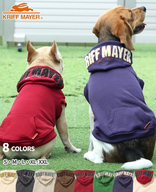 クリフメイヤー[公式] サガラ刺繍パーカー(フードロゴ) DOG D2527809