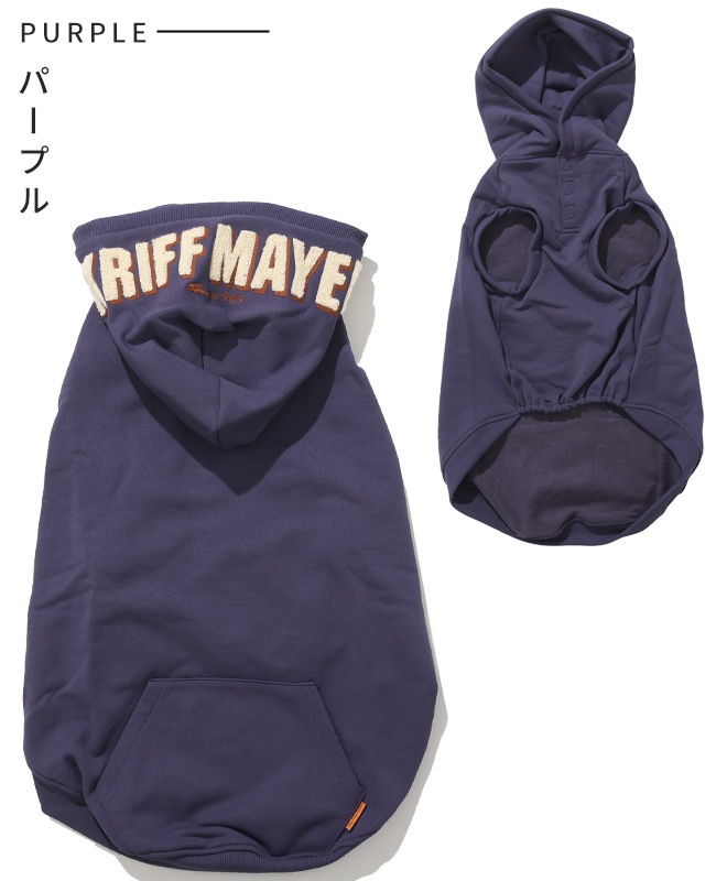 クリフメイヤー[公式] サガラ刺繍パーカー(フードロゴ) DOG D2527809