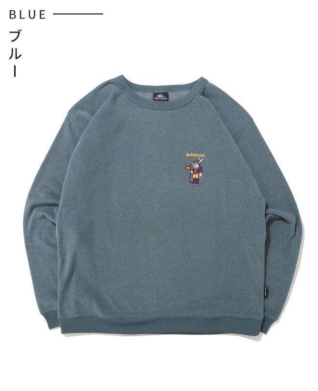 クリフメイヤー[公式] もちのび刺繍ロンT(ラビット) MENS 2615600