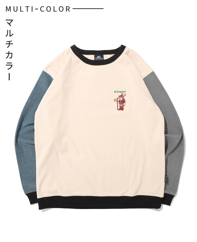 クリフメイヤー[公式] もちのび刺繍ロンT(ラビット) MENS 2615600