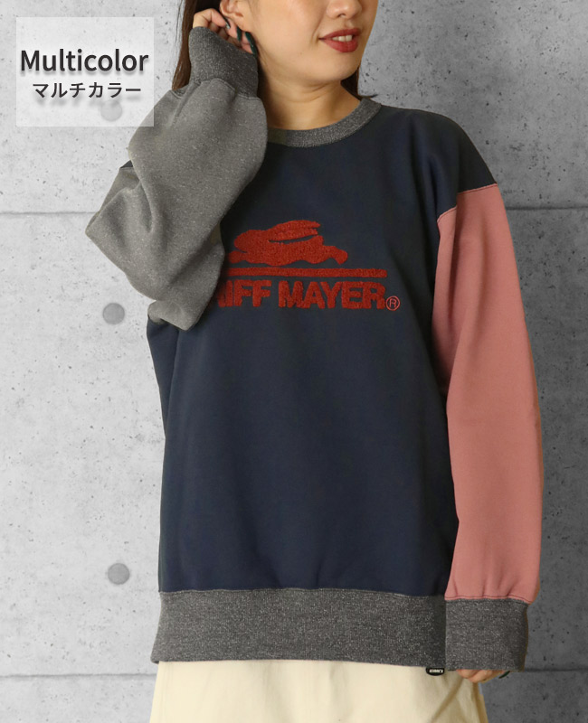 クリフメイヤー[公式] 裏起毛クルー(サガラロゴ) LADYS 2427814L