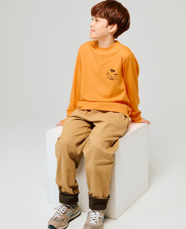 クリフメイヤー[公式] 外遊びイラストロンT(釣り) KIDS J2517854