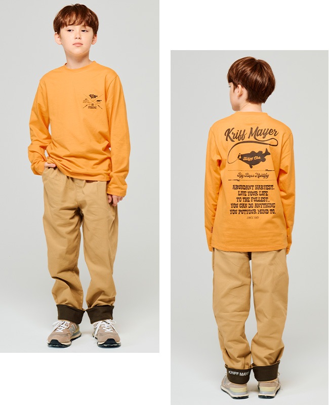 クリフメイヤー[公式] 外遊びイラストロンT(釣り) KIDS J2517854