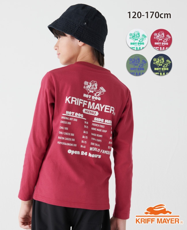 【希少】GACKT 神威♂楽園着用　RUSS-K ロングカットソー　限定 MADE IN JAPAN】セコイア ロング スリーブ Tシャツ(1621MJ)｜カナダ