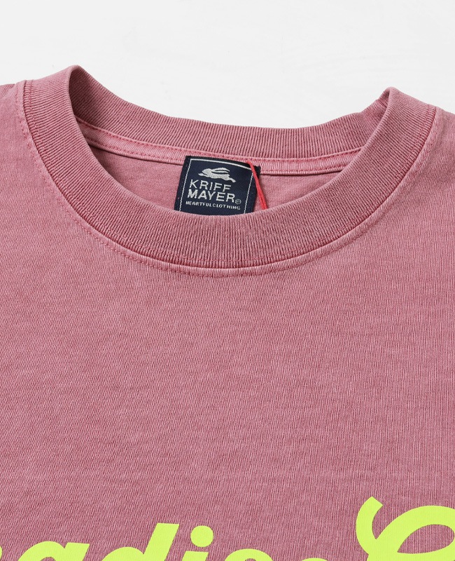 クリフメイヤー[公式] ピグメント蛍光プリント半袖T MENS 2355811