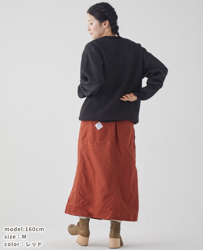 クリフメイヤー[公式] 2WAY裏ボアHINOKO巻スカート LADYS 2425115L