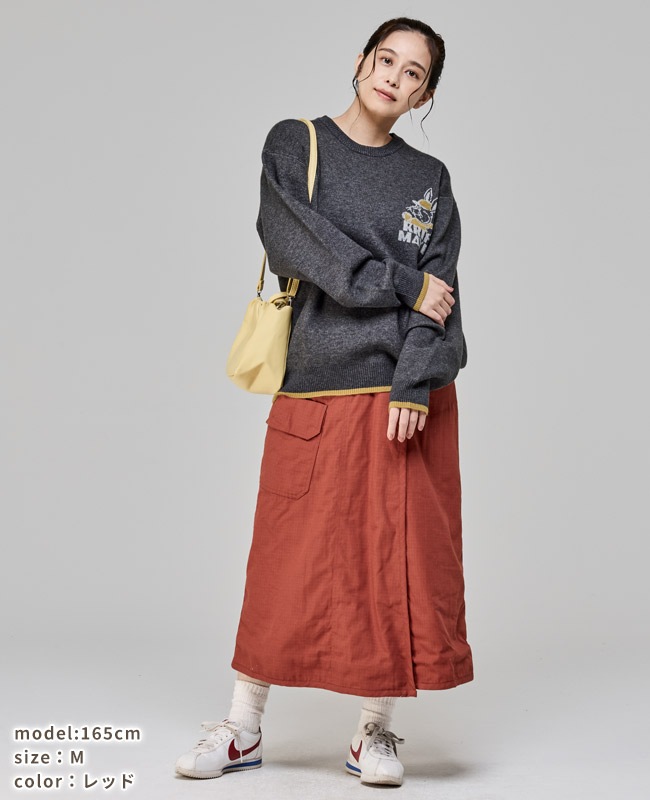 クリフメイヤー[公式] 2WAY裏ボアHINOKO巻スカート LADYS 2425115L