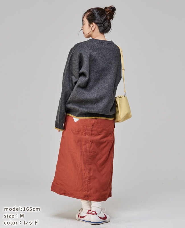 クリフメイヤー[公式] 2WAY裏ボアHINOKO巻スカート LADYS 2425115L