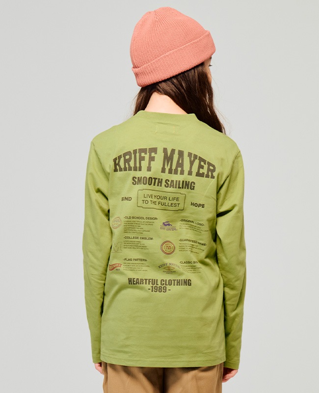 クリフメイヤー[公式] 外遊びイラストロンT(ロゴ) KIDS J2517855